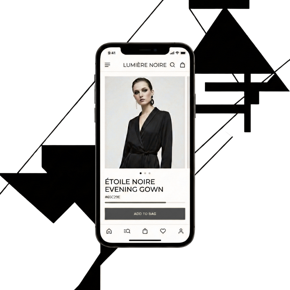 Shopify fashion and apparel store design example by SatoBuilds